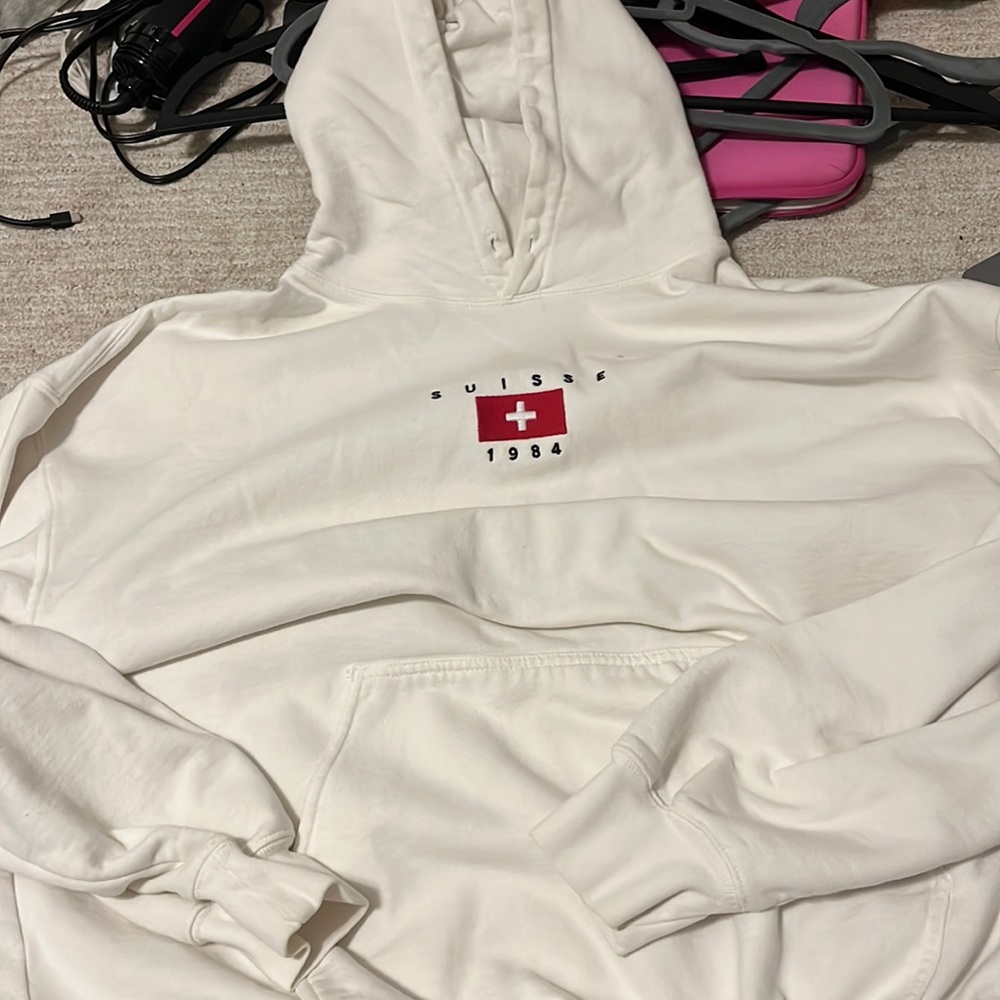 white brandy hoodie